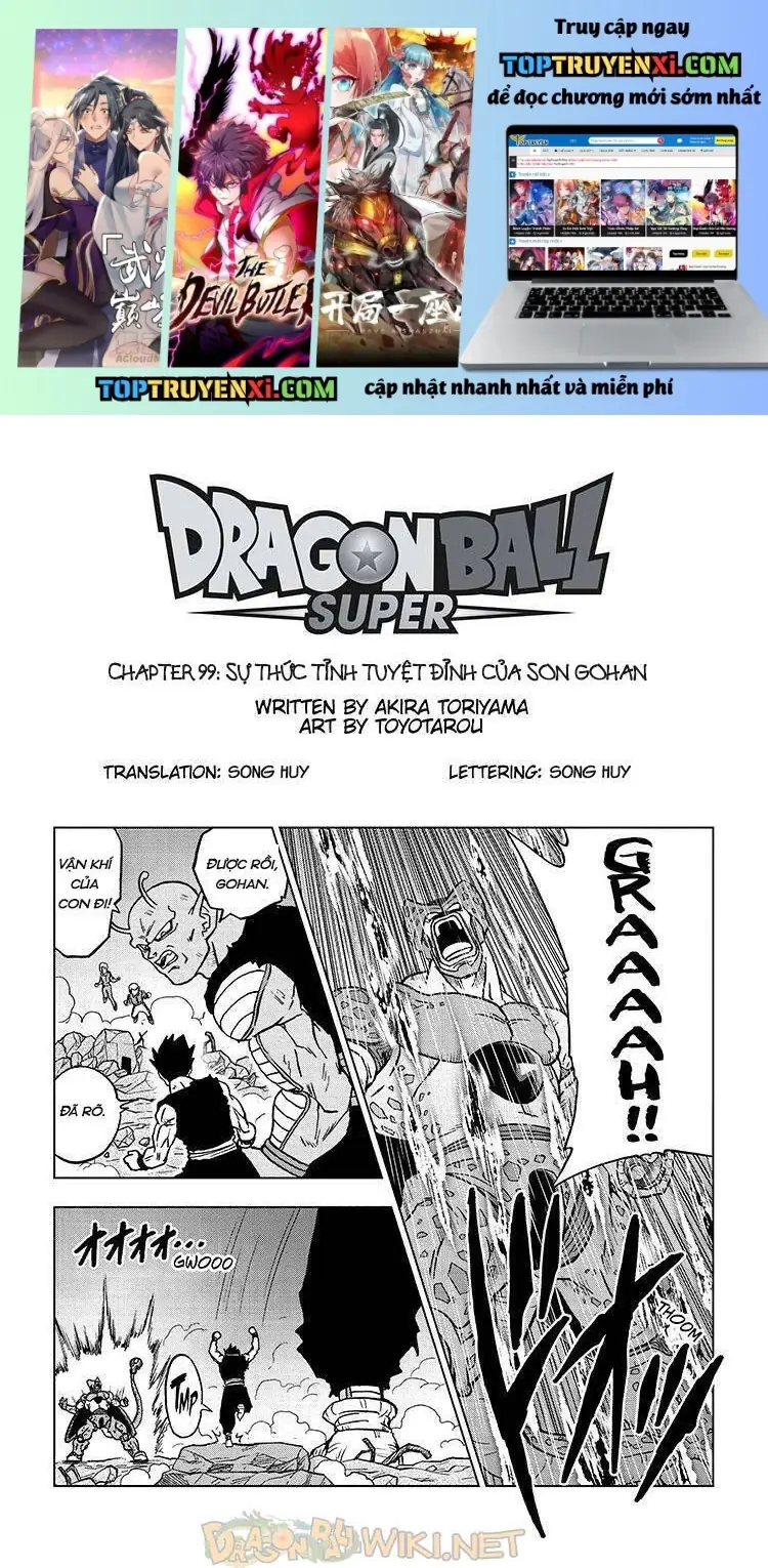 Dragon Ball Super Chapter 99 - Trang 3