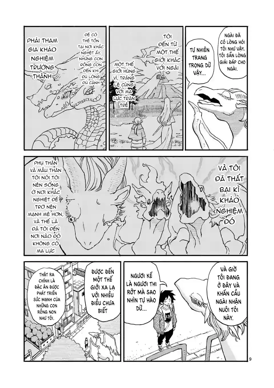 Dragon Yashinatte Kudasai Chapter 1 - Trang 10
