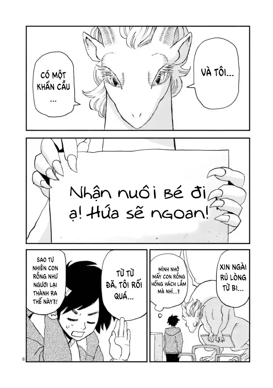 Dragon Yashinatte Kudasai Chapter 1 - Trang 9