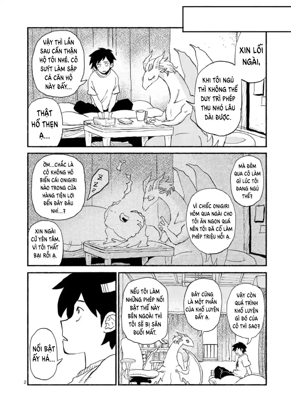 Dragon Yashinatte Kudasai Chapter 2 - Trang 4