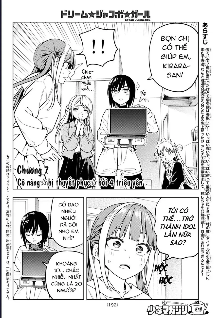Dream Jumbo Girl Chapter 7 - Trang 6