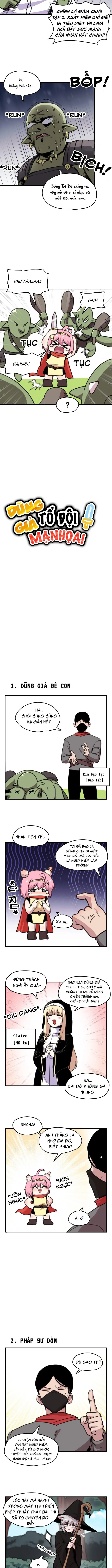 Dũng giả tổ đội mạn họa Chapter 1 - Trang 7