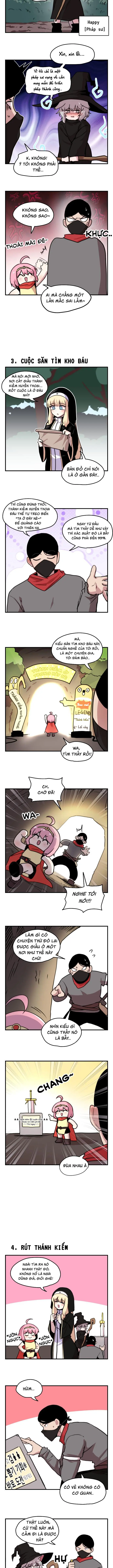 Dũng giả tổ đội mạn họa Chapter 1 - Trang 8