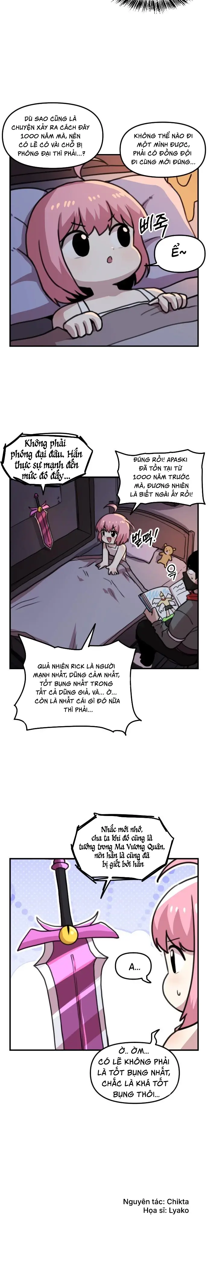 Dũng giả tổ đội mạn họa Chapter 14 - Trang 8