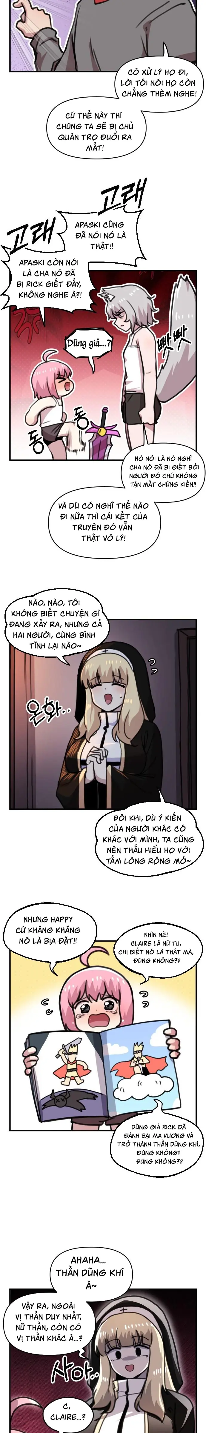 Dũng giả tổ đội mạn họa Chapter 15 - Trang 5