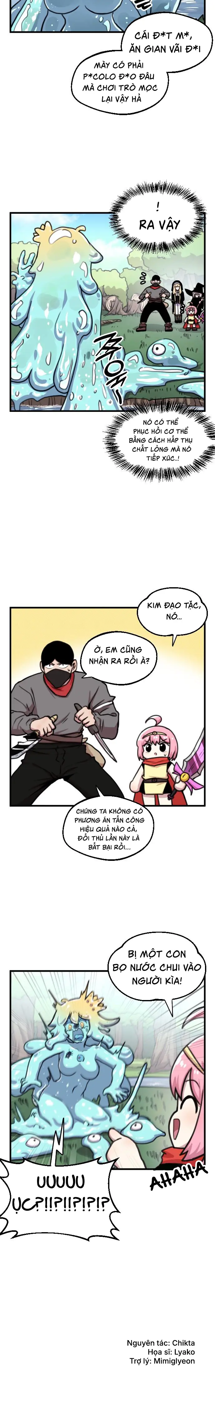Dũng giả tổ đội mạn họa Chapter 35 - Trang 8