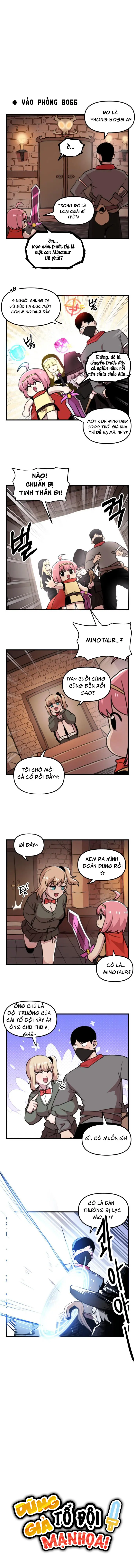 Dũng giả tổ đội mạn họa Chapter 5 - Trang 4