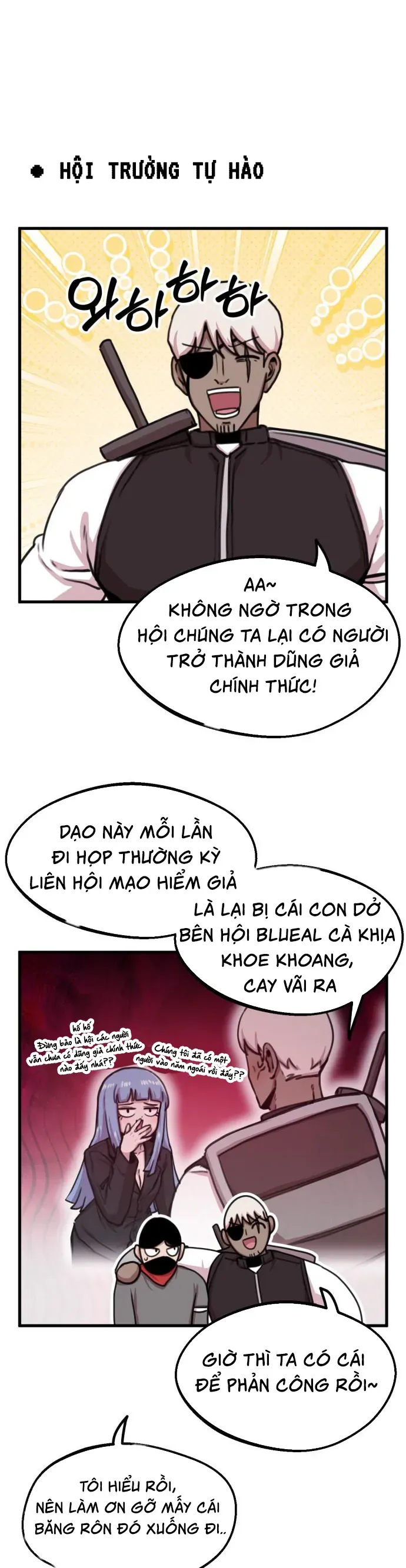 Dũng giả tổ đội mạn họa Chapter 60 - Trang 8