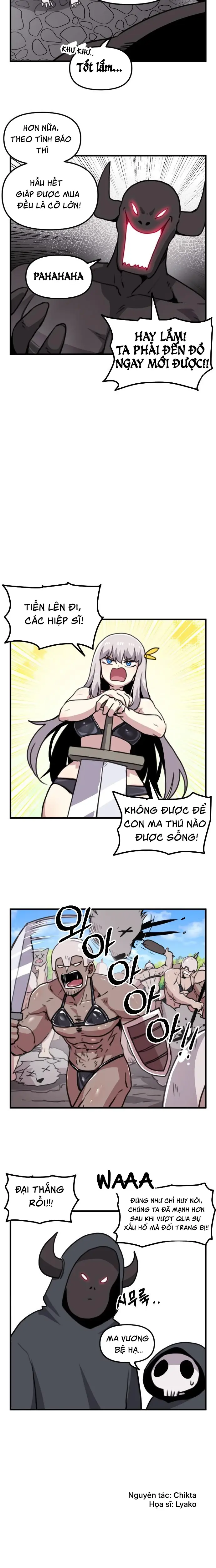 Dũng giả tổ đội mạn họa Chapter 8 - Trang 7