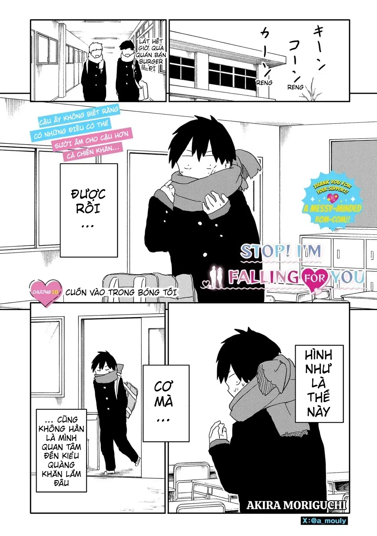 Dừng lại đi! Không mình đổ cậu mất !!! Chapter 10 - Trang 17