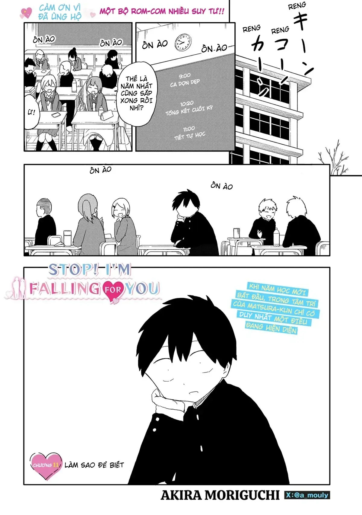 Dừng lại đi! Không mình đổ cậu mất !!! Chapter 11 - Trang 3