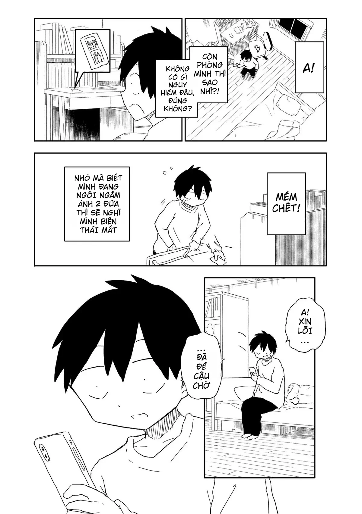 Dừng lại đi! Không mình đổ cậu mất !!! Chapter 13 - Trang 7