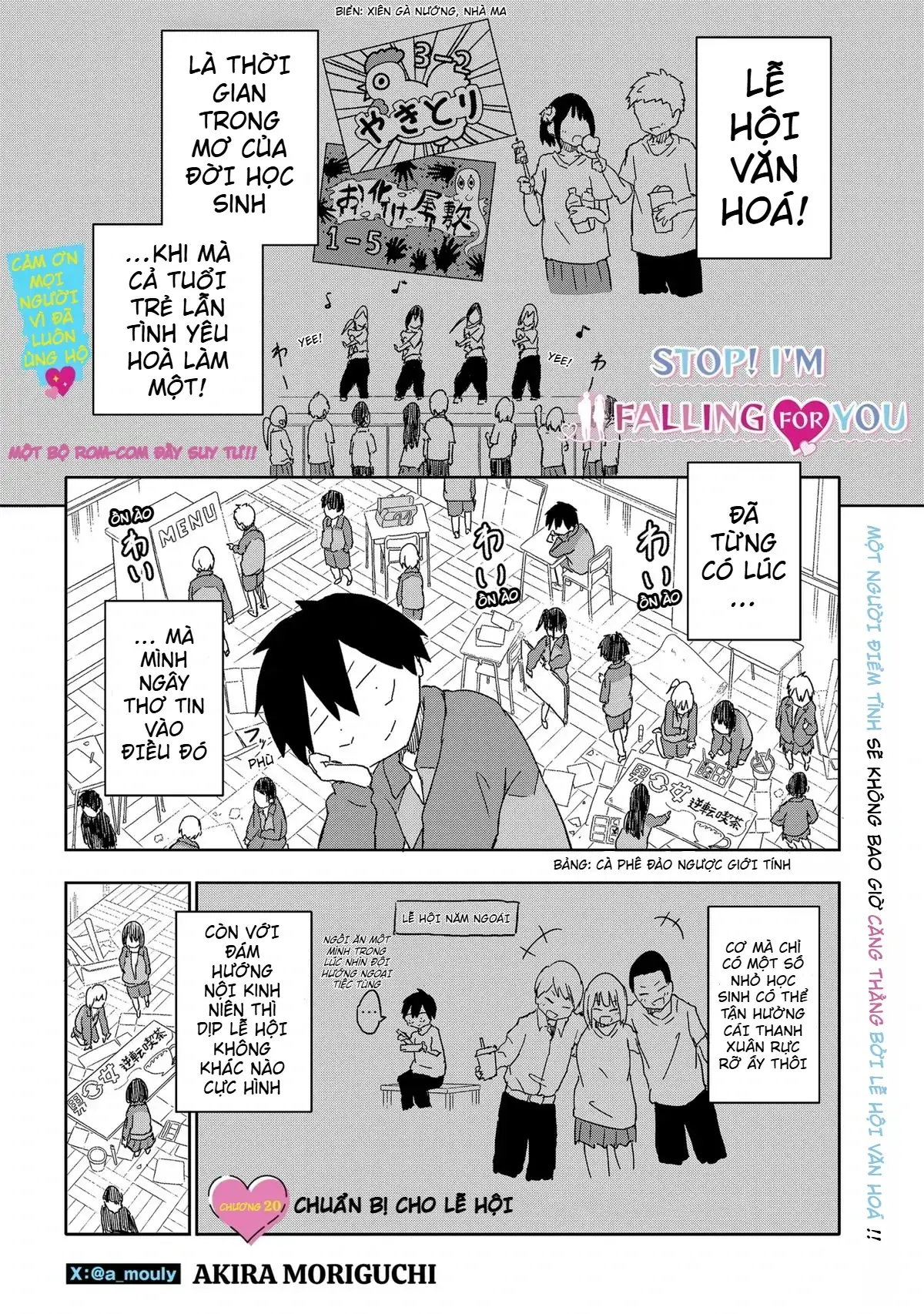 Dừng lại đi! Không mình đổ cậu mất !!! Chapter 20 - Trang 15