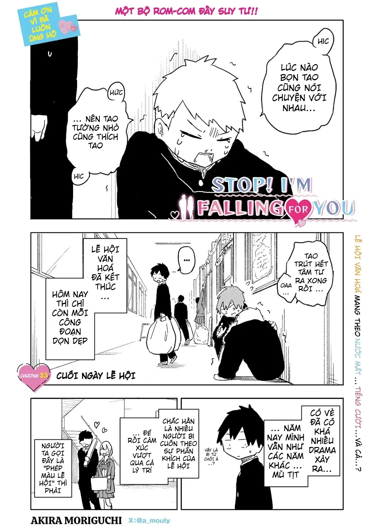Dừng lại đi! Không mình đổ cậu mất !!! Chapter 23 - Trang 17