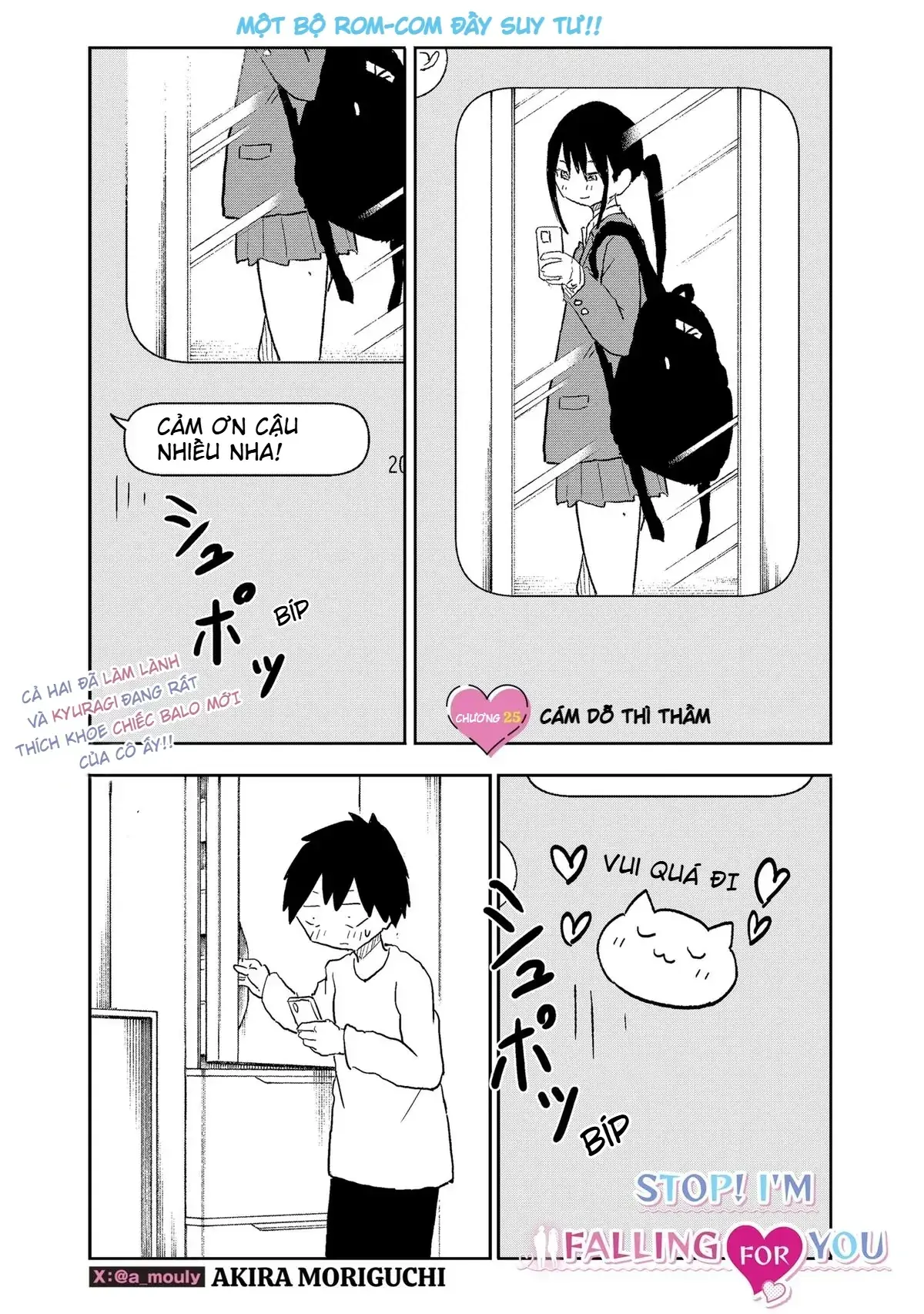 Dừng lại đi! Không mình đổ cậu mất !!! Chapter 25 - Trang 3