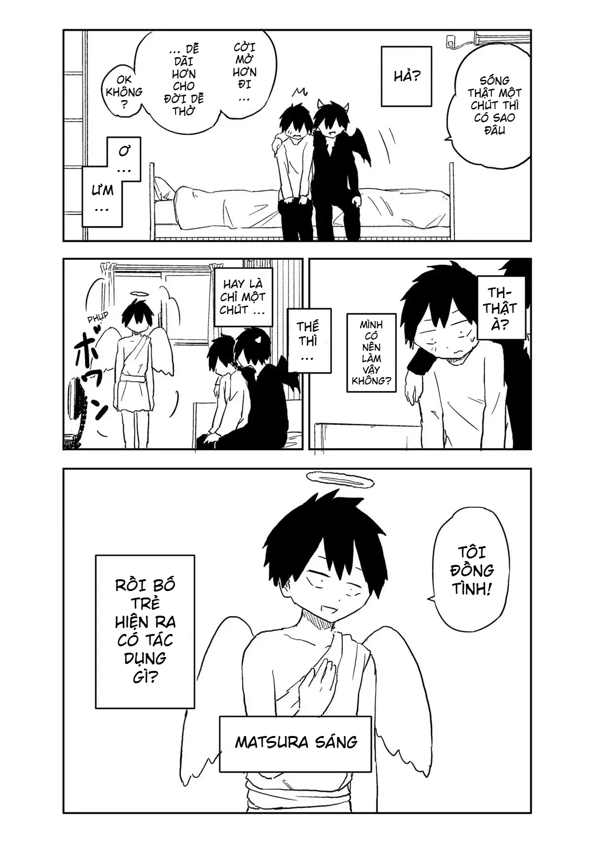 Dừng lại đi! Không mình đổ cậu mất !!! Chapter 25 - Trang 8