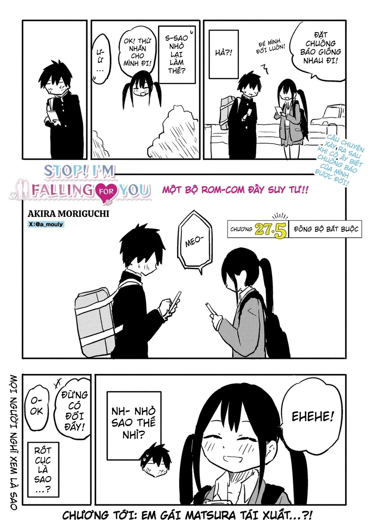 Dừng lại đi! Không mình đổ cậu mất !!! Chapter 27.5 - Trang 7