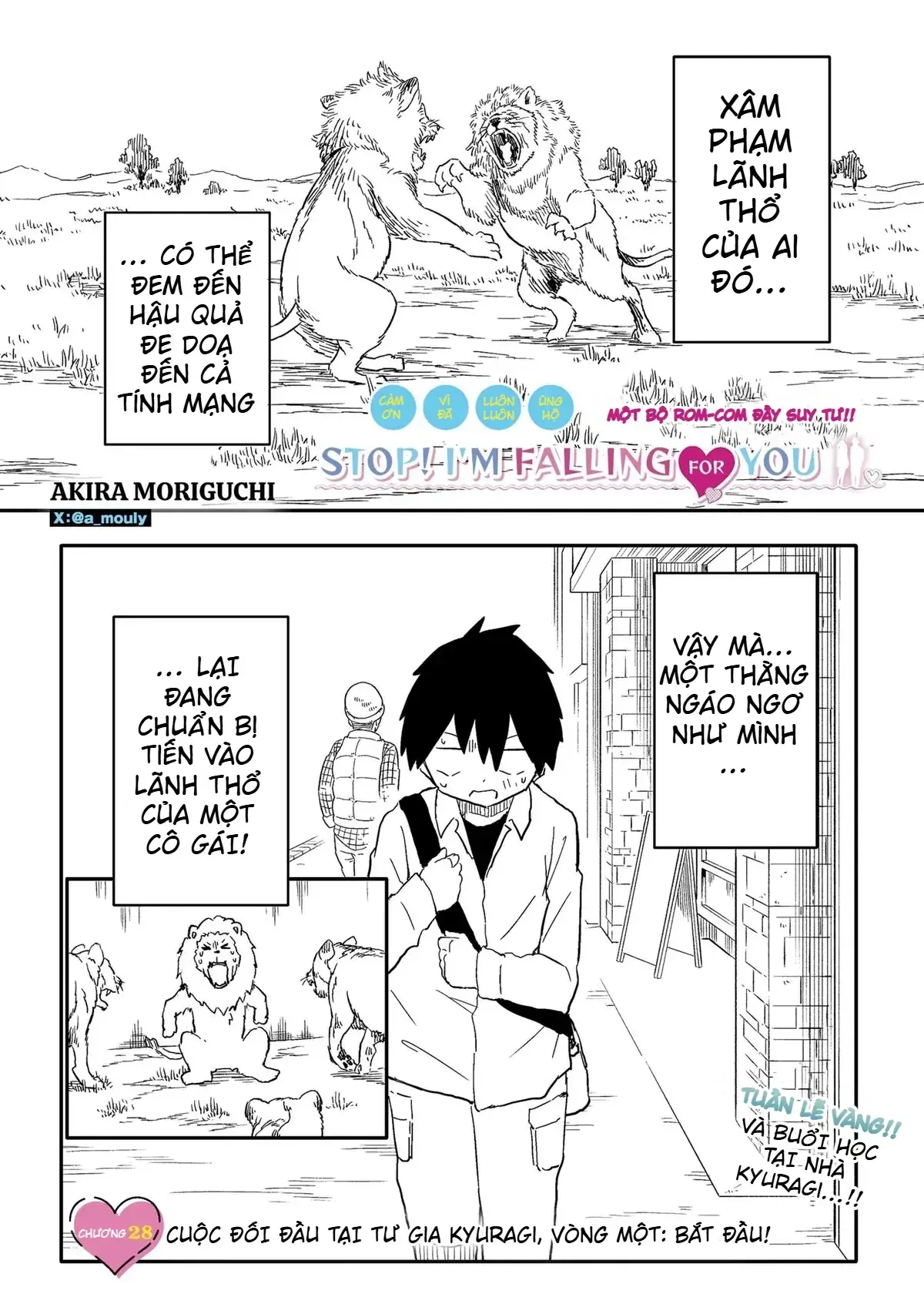 Dừng lại đi! Không mình đổ cậu mất !!! Chapter 28 - Trang 15