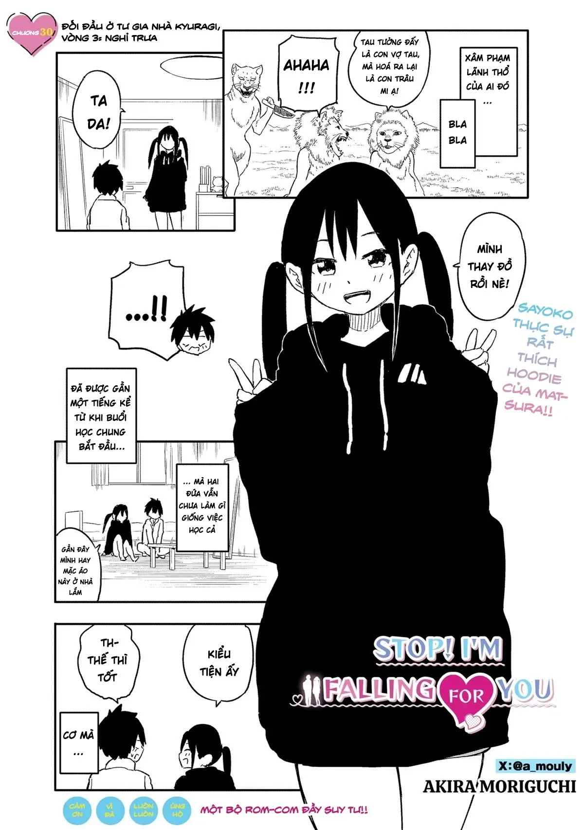 Dừng lại đi! Không mình đổ cậu mất !!! Chapter 30 - Trang 15