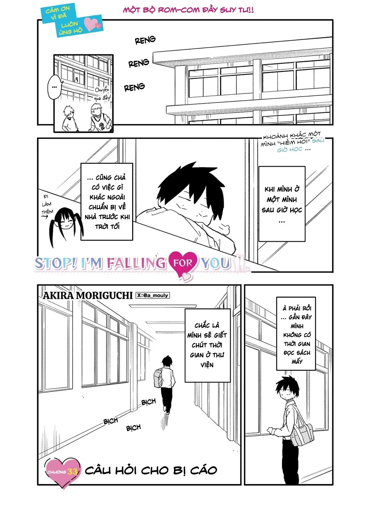 Dừng lại đi! Không mình đổ cậu mất !!! Chapter 33 - Trang 3