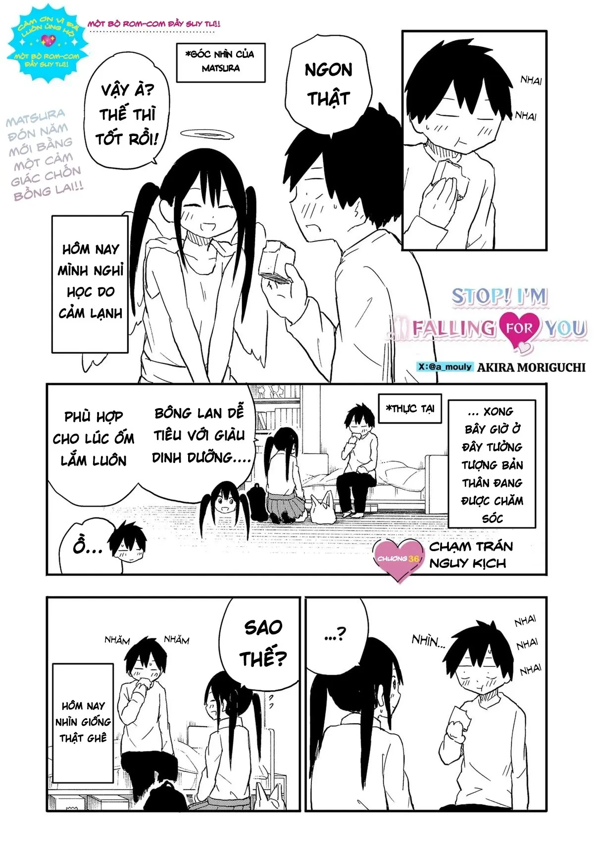 Dừng lại đi! Không mình đổ cậu mất !!! Chapter 36 - Trang 3