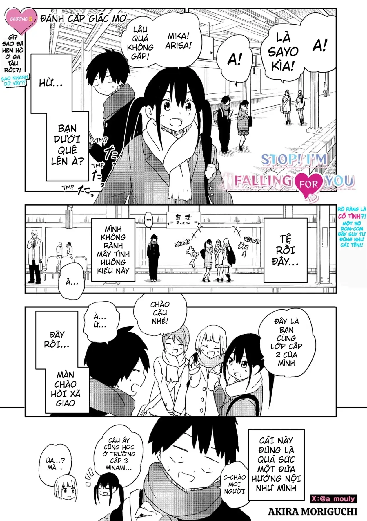 Dừng lại đi! Không mình đổ cậu mất !!! Chapter 5 - Trang 3