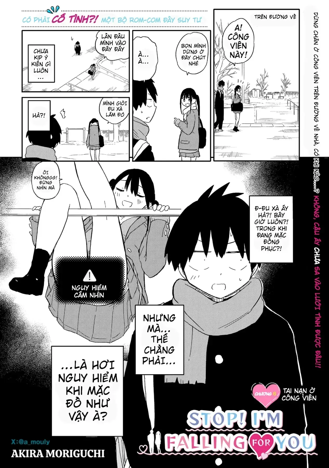 Dừng lại đi! Không mình đổ cậu mất !!! Chapter 6 - Trang 4