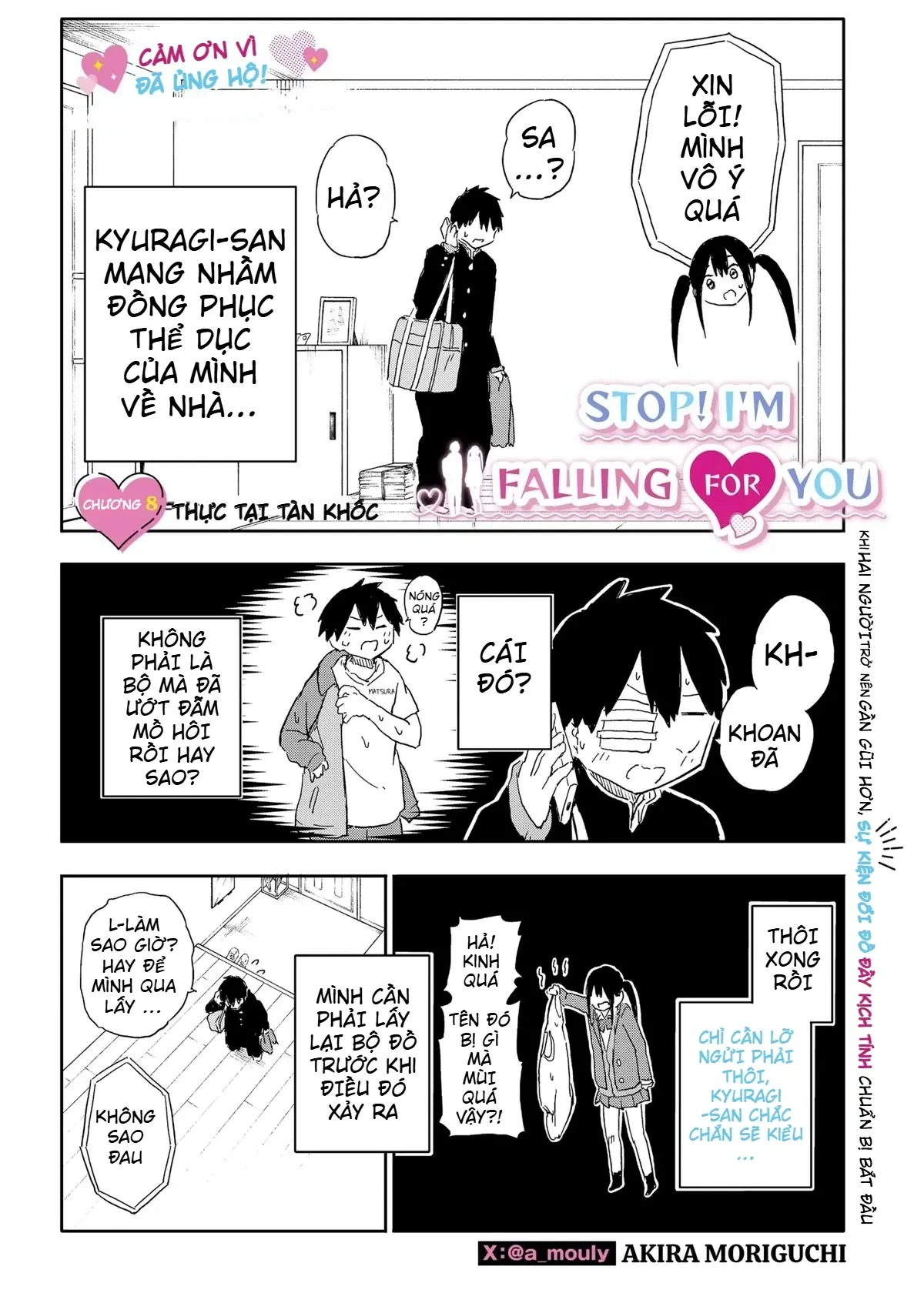 Dừng lại đi! Không mình đổ cậu mất !!! Chapter 8 - Trang 4