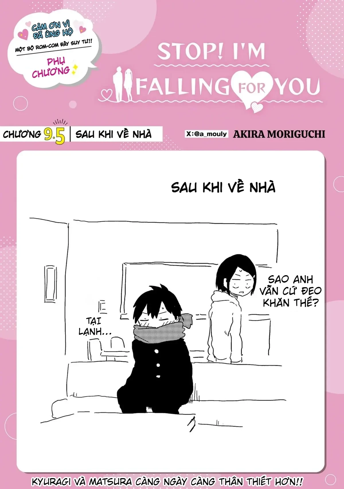 Dừng lại đi! Không mình đổ cậu mất !!! Chapter 9.5 - Trang 6