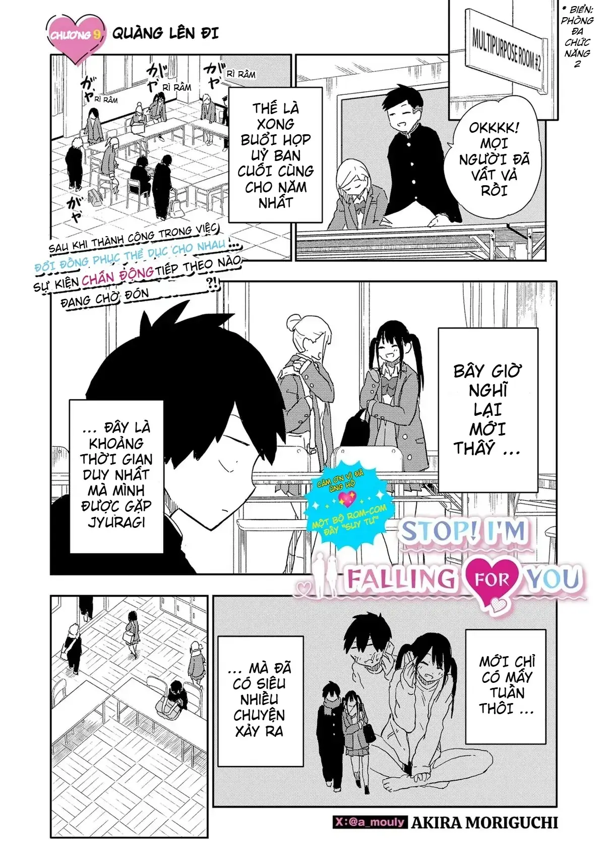 Dừng lại đi! Không mình đổ cậu mất !!! Chapter 9 - Trang 4