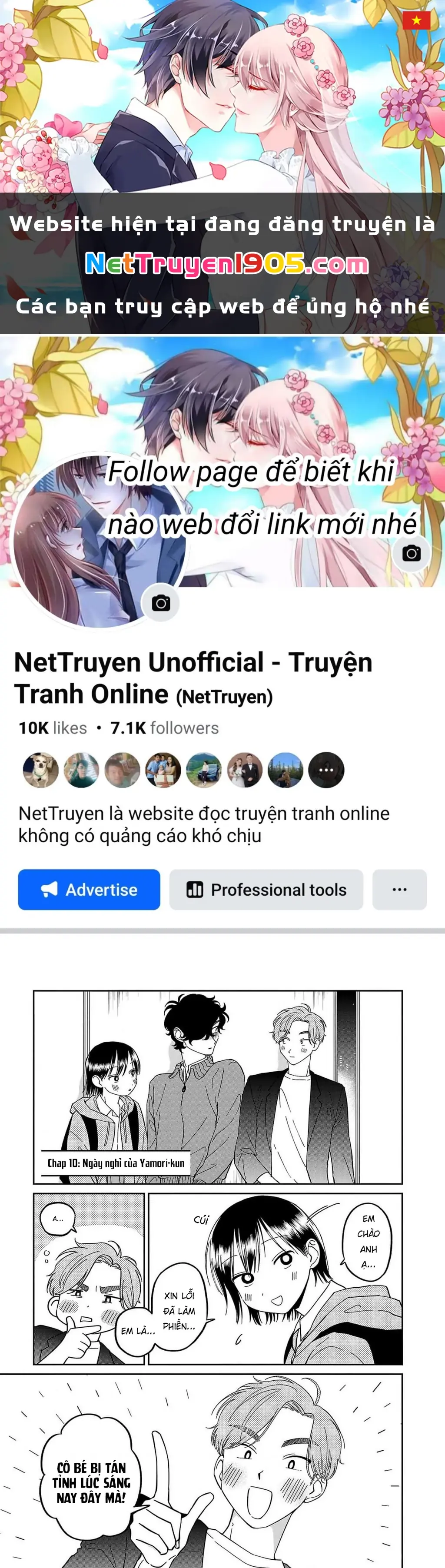 Đừng Làm Tôi Bối Rối, Yamori-kun! Chapter 10 - Trang 2
