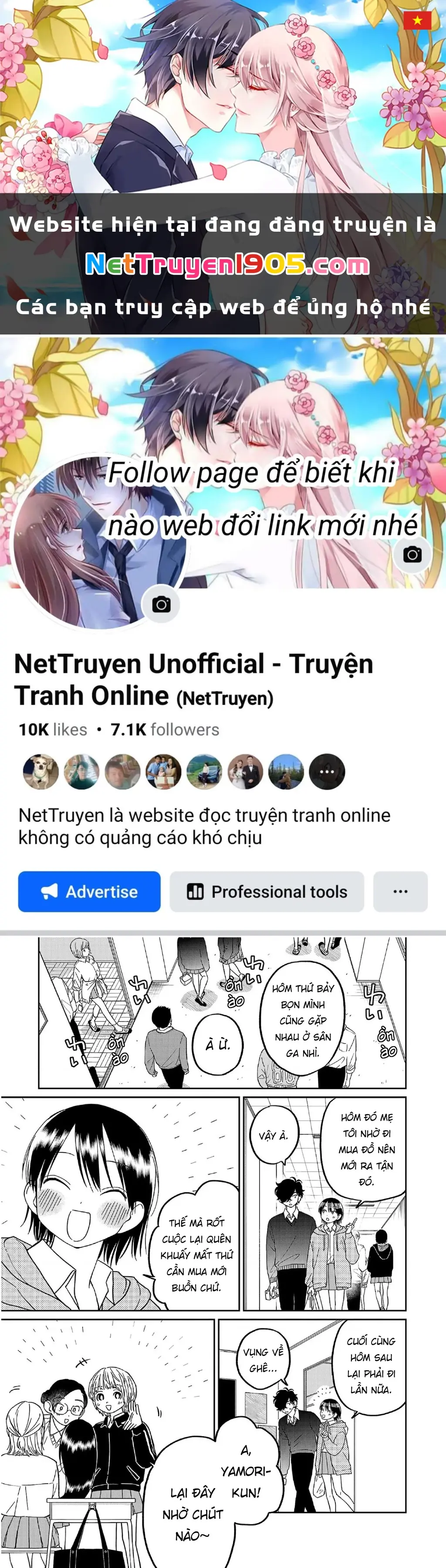 Đừng Làm Tôi Bối Rối, Yamori-kun! Chapter 12 - Trang 2