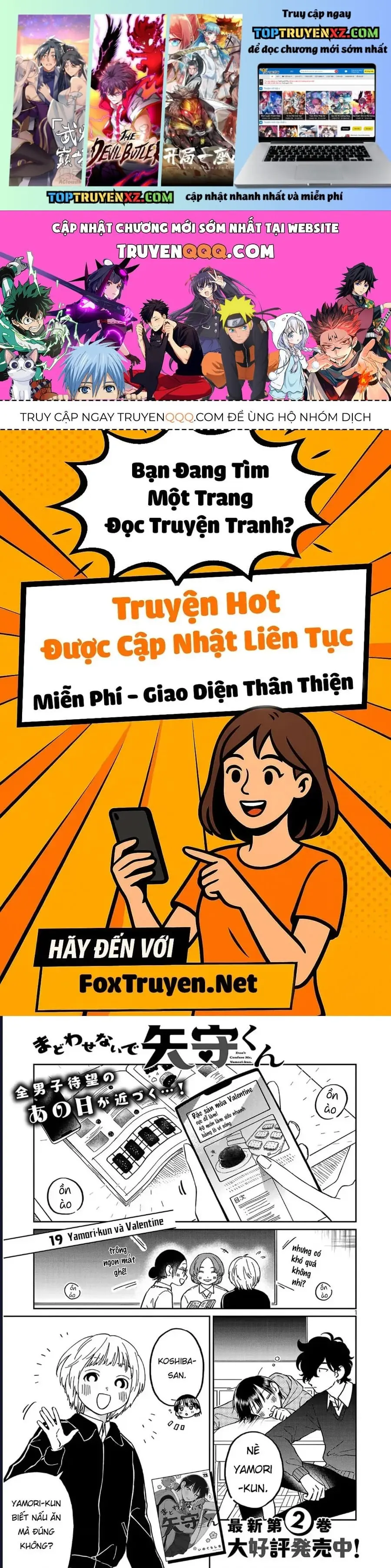 Đừng Làm Tôi Bối Rối, Yamori-kun! Chapter 19 - Trang 3