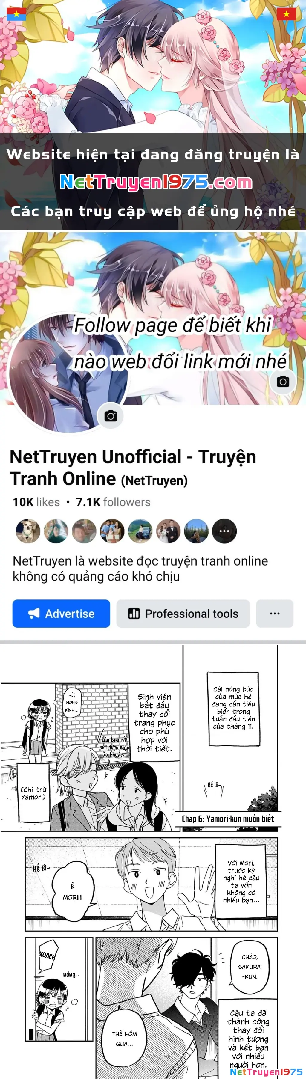 Đừng Làm Tôi Bối Rối, Yamori-kun! Chapter 6 - Trang 2