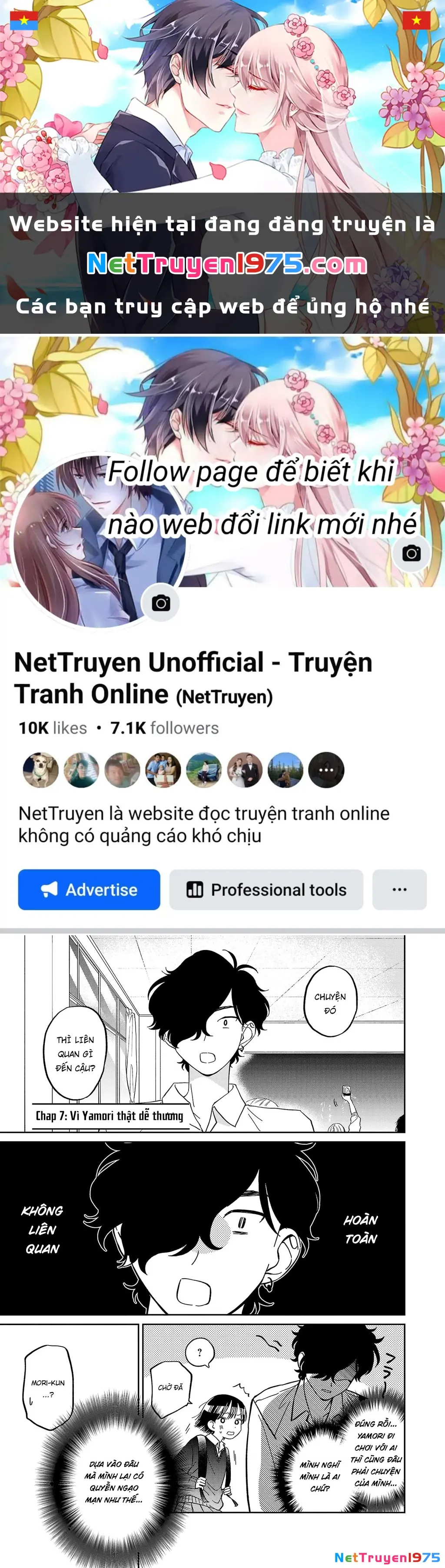 Đừng Làm Tôi Bối Rối, Yamori-kun! Chapter 7 - Trang 2