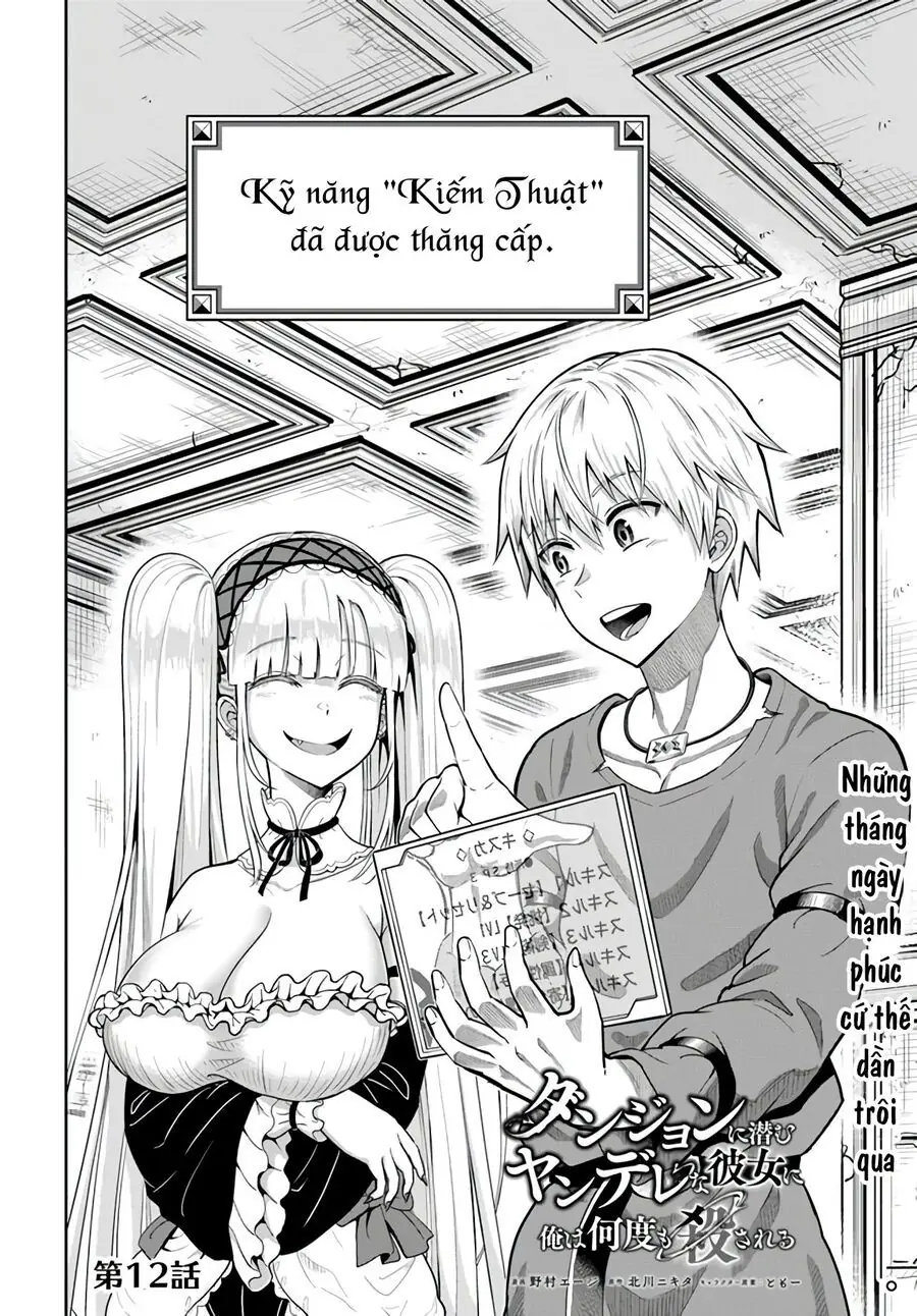Dungeon Ni Hisomu Yandere Na Kanojo Ni Ore Wa Nando Mo Korosareru Chapter 12 - Trang 3
