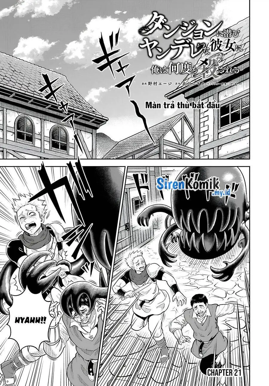 Dungeon Ni Hisomu Yandere Na Kanojo Ni Ore Wa Nando Mo Korosareru Chapter 21 - Trang 5
