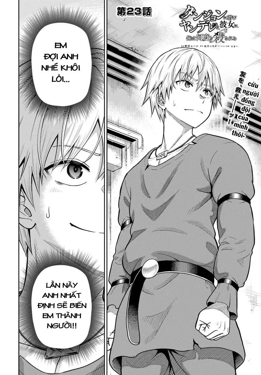 Dungeon Ni Hisomu Yandere Na Kanojo Ni Ore Wa Nando Mo Korosareru Chapter 23 - Trang 5