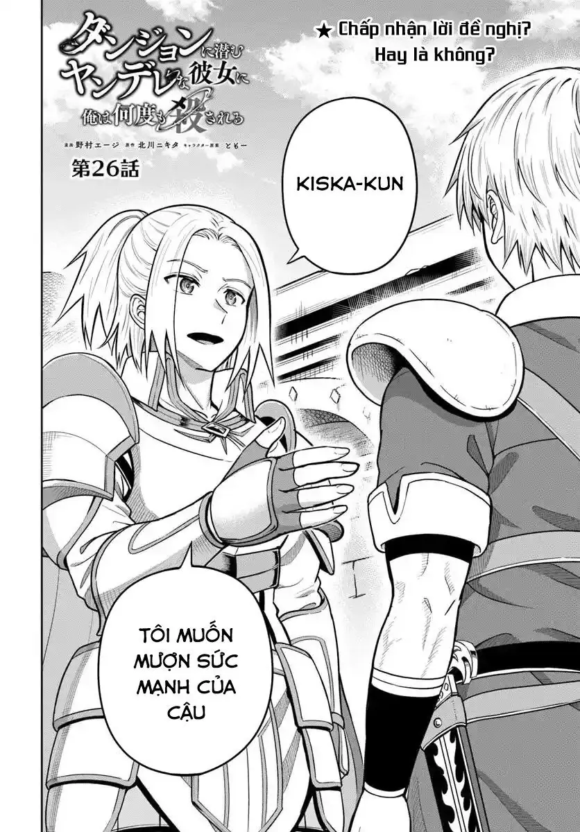 Dungeon Ni Hisomu Yandere Na Kanojo Ni Ore Wa Nando Mo Korosareru Chapter 26 - Trang 6