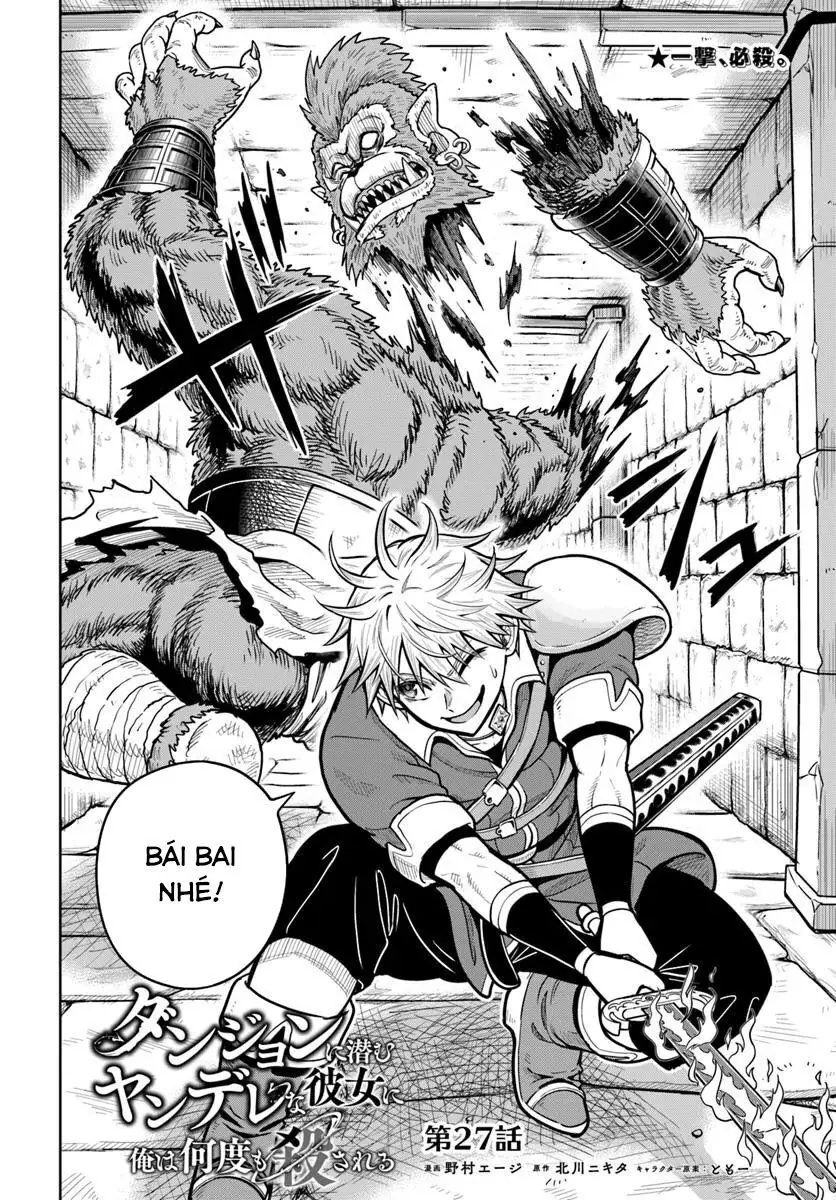 Dungeon Ni Hisomu Yandere Na Kanojo Ni Ore Wa Nando Mo Korosareru Chapter 27 - Trang 5