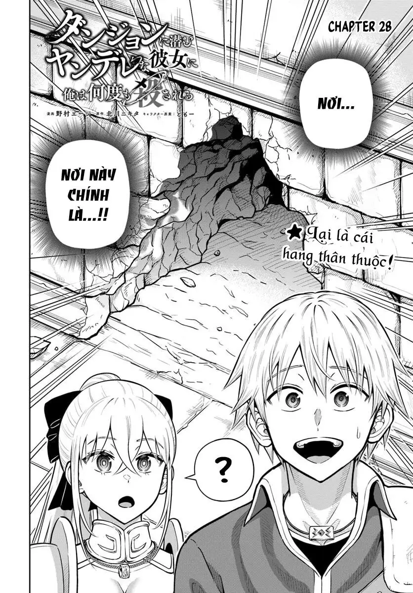 Dungeon Ni Hisomu Yandere Na Kanojo Ni Ore Wa Nando Mo Korosareru Chapter 28 - Trang 6