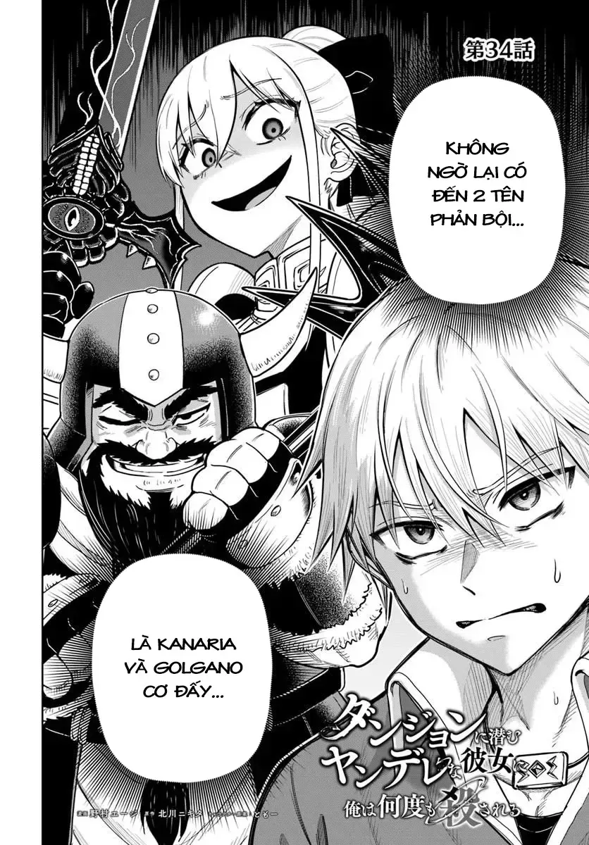 Dungeon Ni Hisomu Yandere Na Kanojo Ni Ore Wa Nando Mo Korosareru Chapter 34 - Trang 7