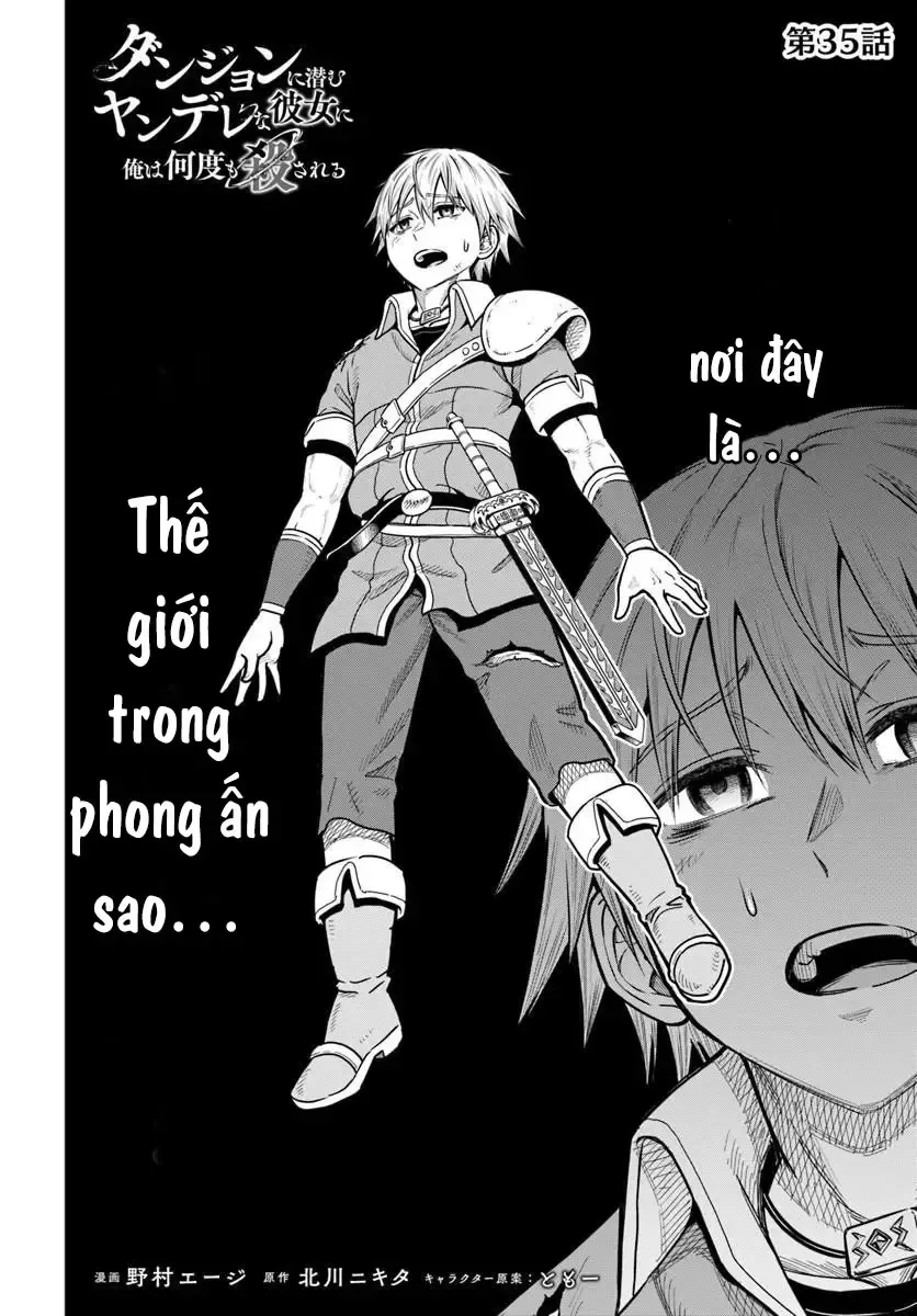 Dungeon Ni Hisomu Yandere Na Kanojo Ni Ore Wa Nando Mo Korosareru Chapter 35 - Trang 7