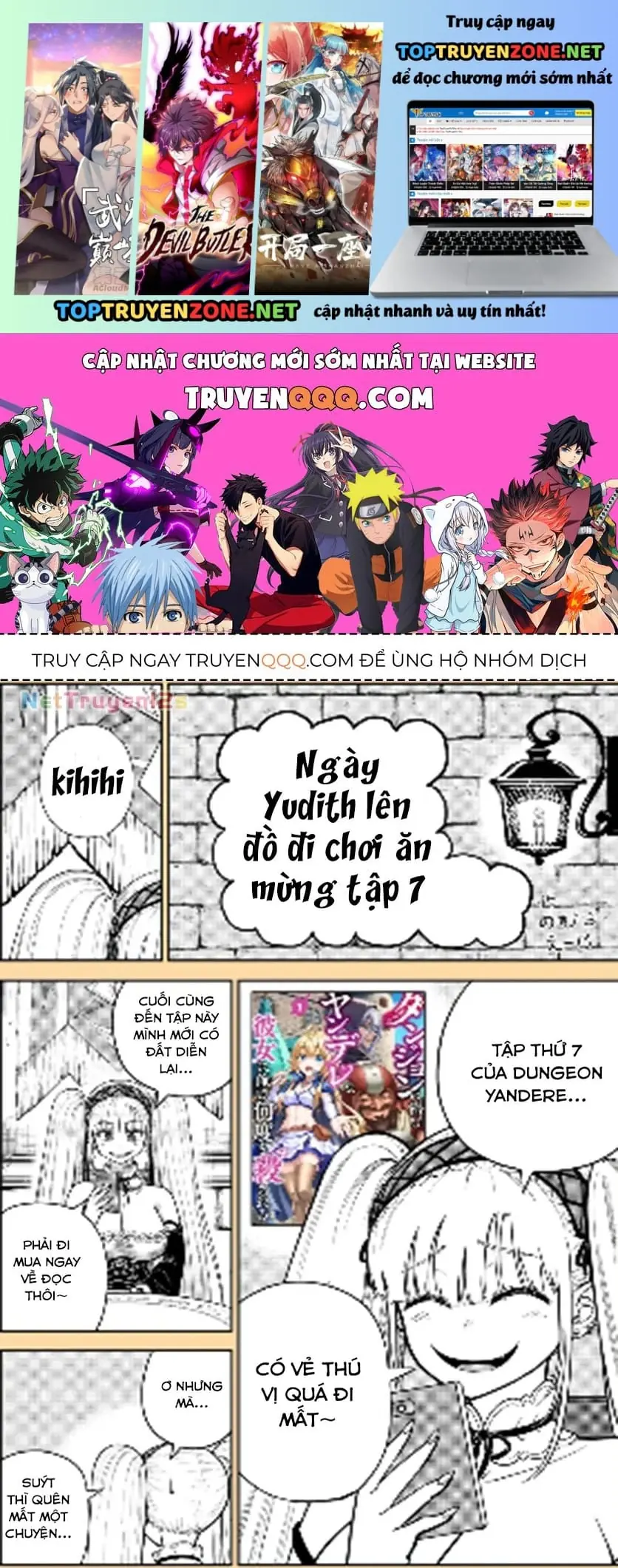 Dungeon Ni Hisomu Yandere Na Kanojo Ni Ore Wa Nando Mo Korosareru Chapter 36.5 - Trang 3