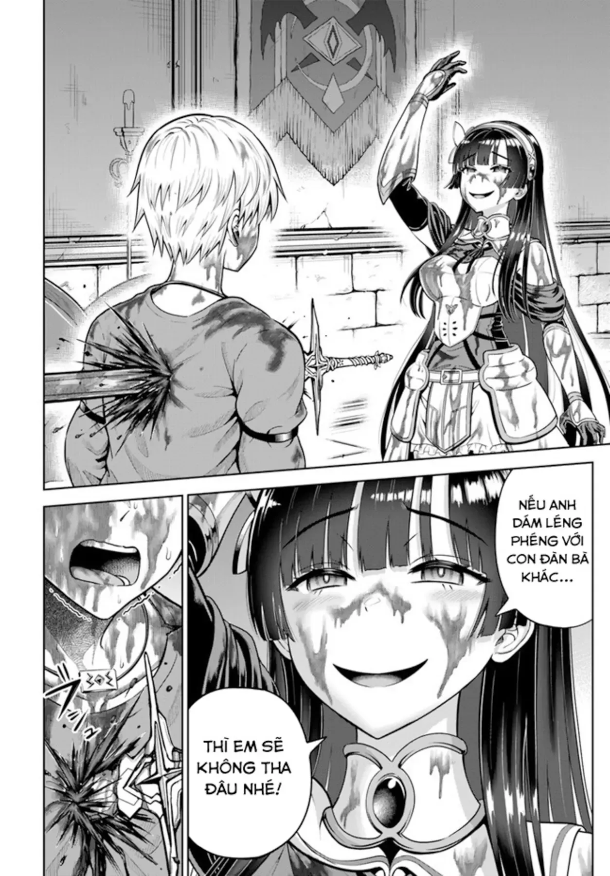 Dungeon Ni Hisomu Yandere Na Kanojo Ni Ore Wa Nandomo Korosareru Chapter 13 - Trang 9