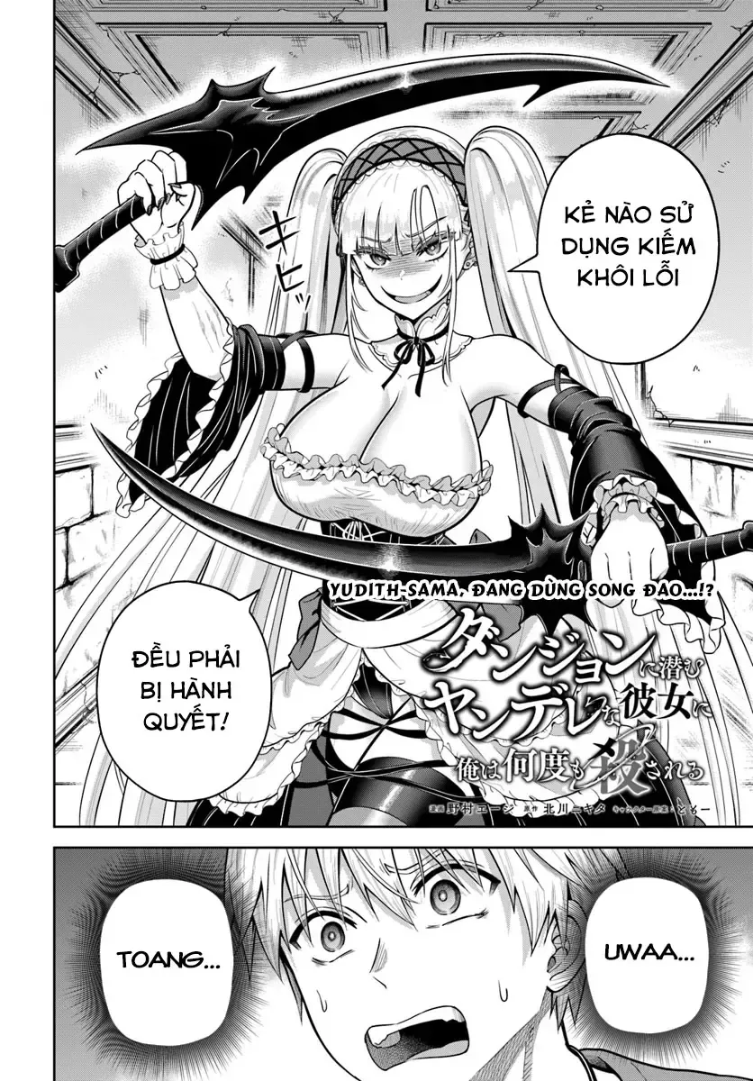 Dungeon Ni Hisomu Yandere Na Kanojo Ni Ore Wa Nandomo Korosareru Chapter 18 - Trang 3