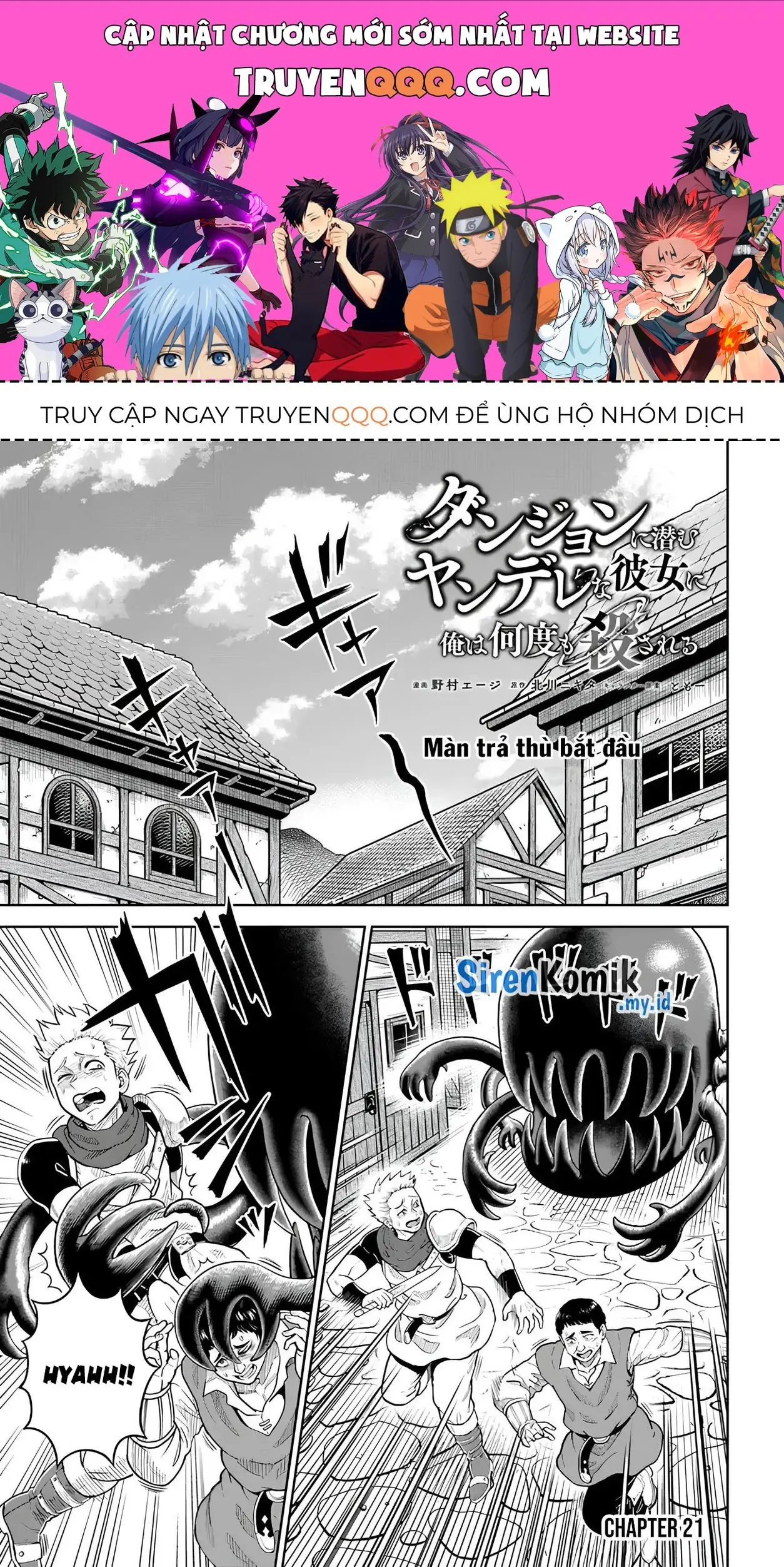 Dungeon Ni Hisomu Yandere Na Kanojo Ni Ore Wa Nandomo Korosareru Chapter 21 - Trang 2