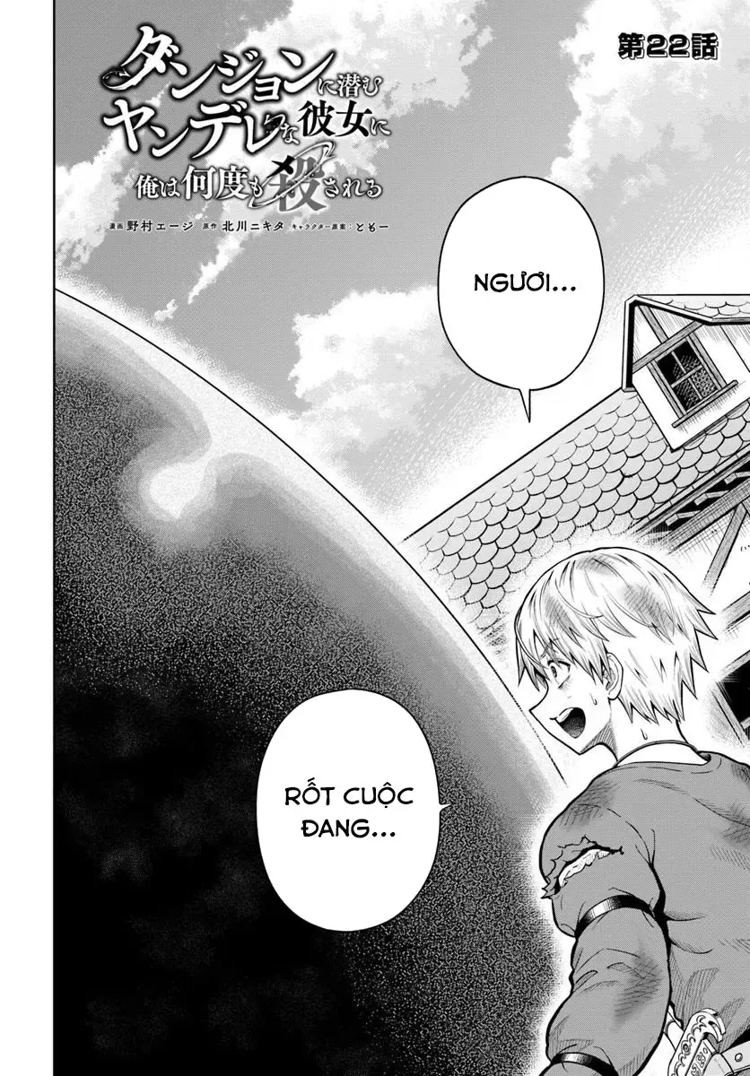 Dungeon Ni Hisomu Yandere Na Kanojo Ni Ore Wa Nandomo Korosareru Chapter 22 - Trang 3