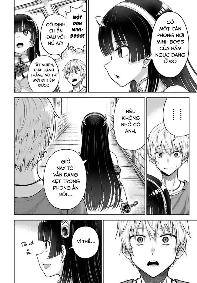 Dungeon Ni Hisomu Yandere Na Kanojo Ni Ore Wa Nandomo Korosareru Chapter 4 - Trang 21