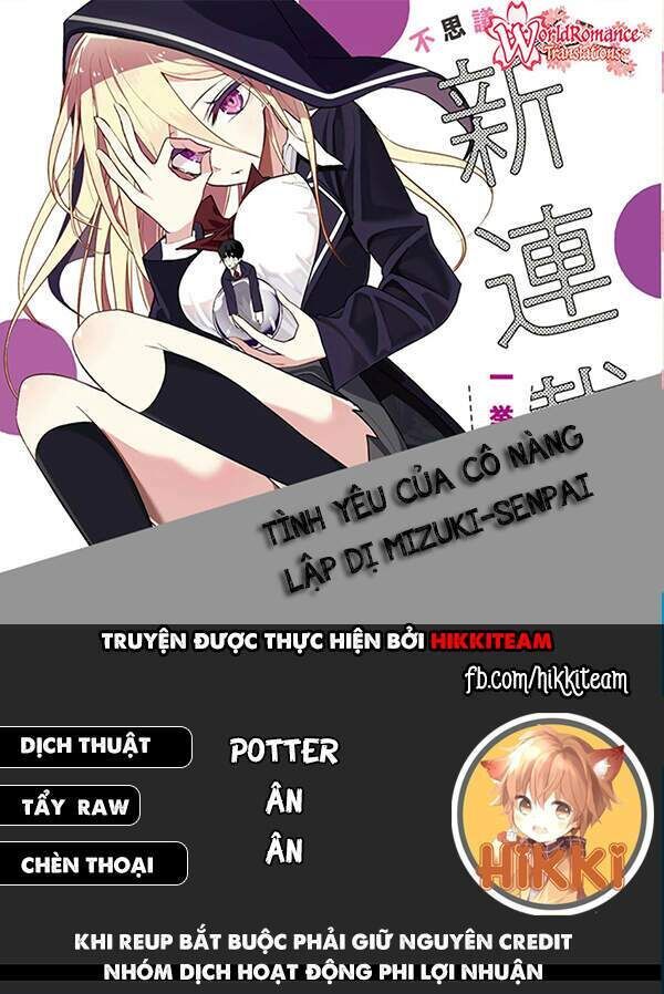 Đường Tình Duyên Của Mizuki-Senpai Chapter 1 - Trang 3